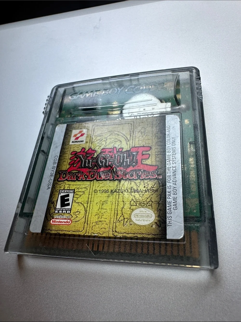 Yu-Gi-Oh! Dark Duel Stories Nintendo Game Boy Color Game